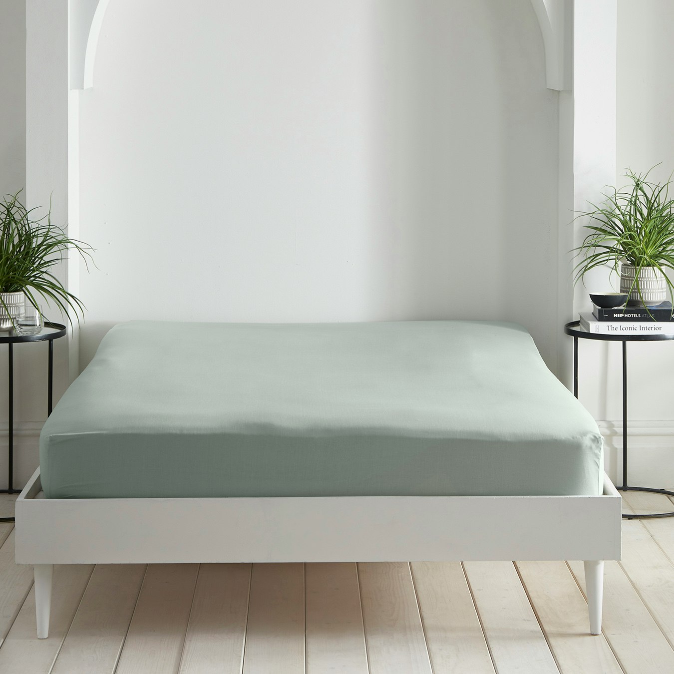 Cassia Fitted Bed Sheet - Green by Appletree Loft