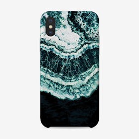 Emerald Geode Phone Case