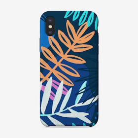 Graphic Leaves Phone Case