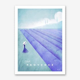Visit Provence Art Print