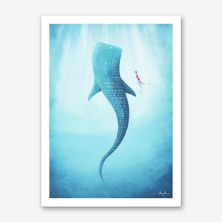 Whale Shark Art Print