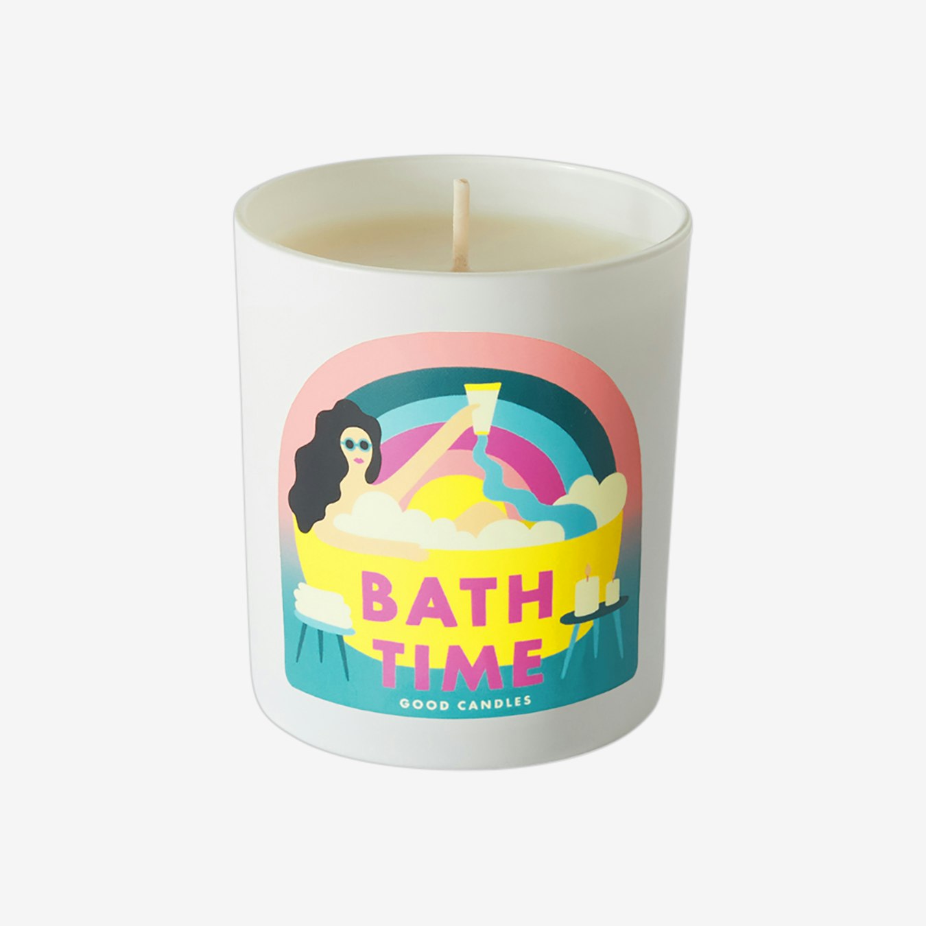 Bath Time Candle - White by Good Candles