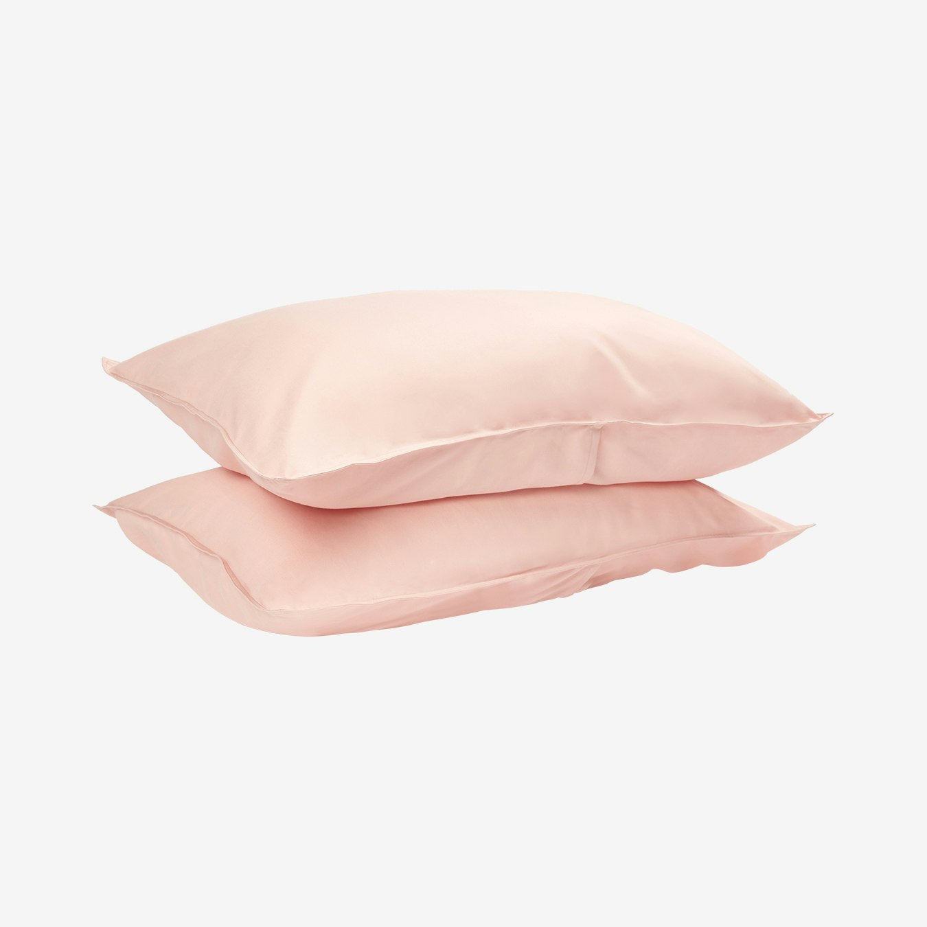 Pillowcases - Himalayan Pink - Bamboo / Linen - Set of 2 by Panda London