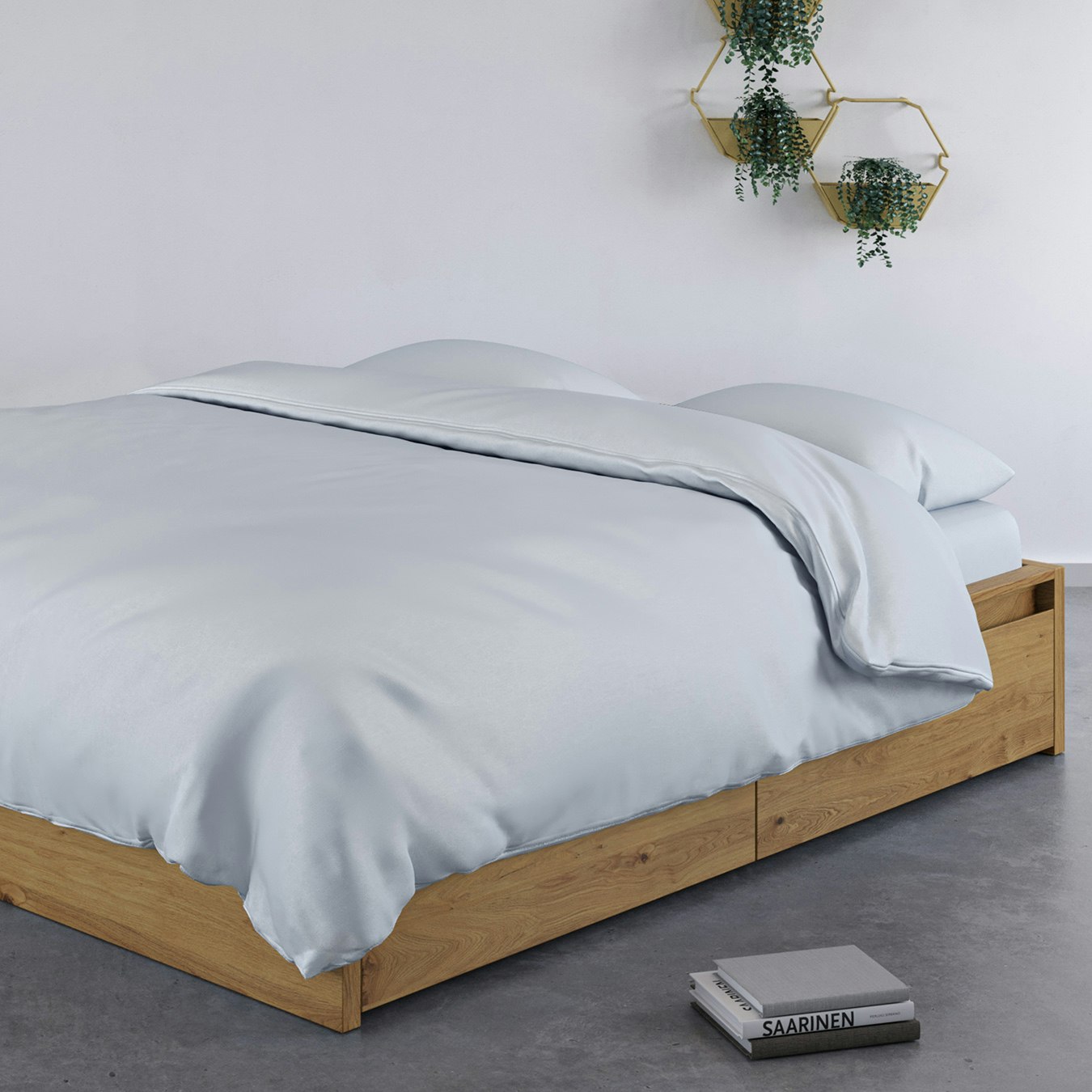 Duvet Cover - Pure White - 100% Bamboo by Panda London