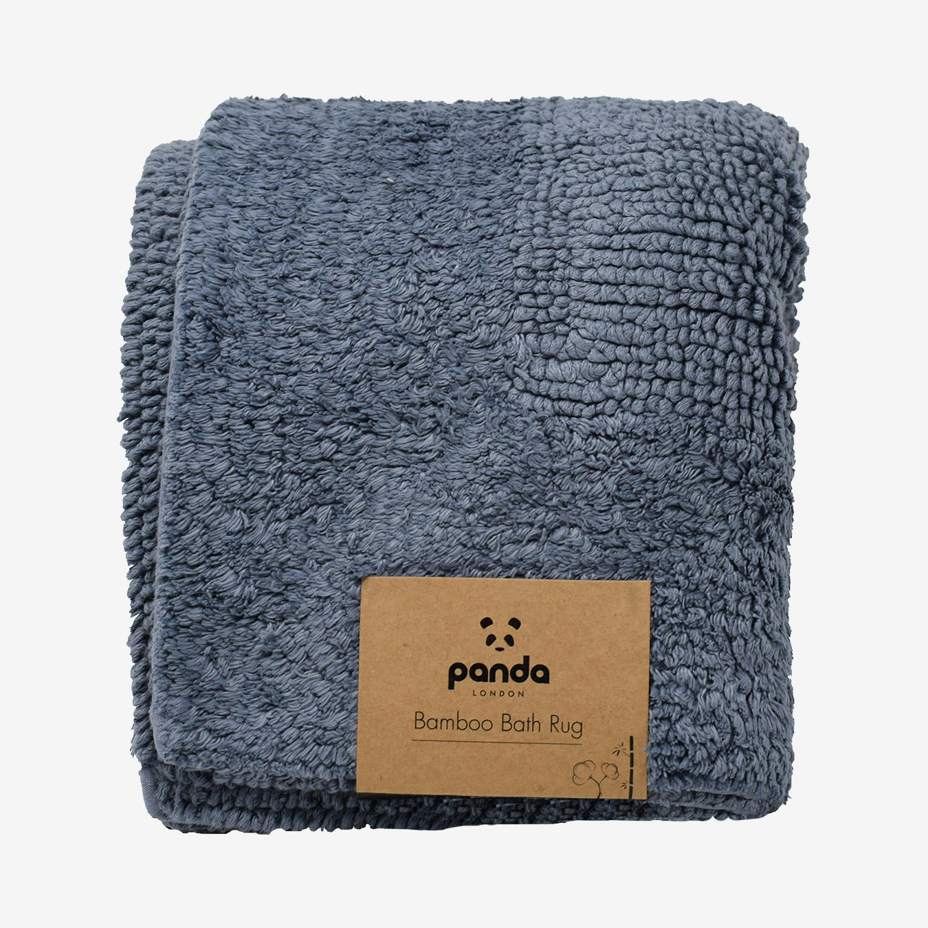 Bath Rug - Ink - Bamboo by Panda London
