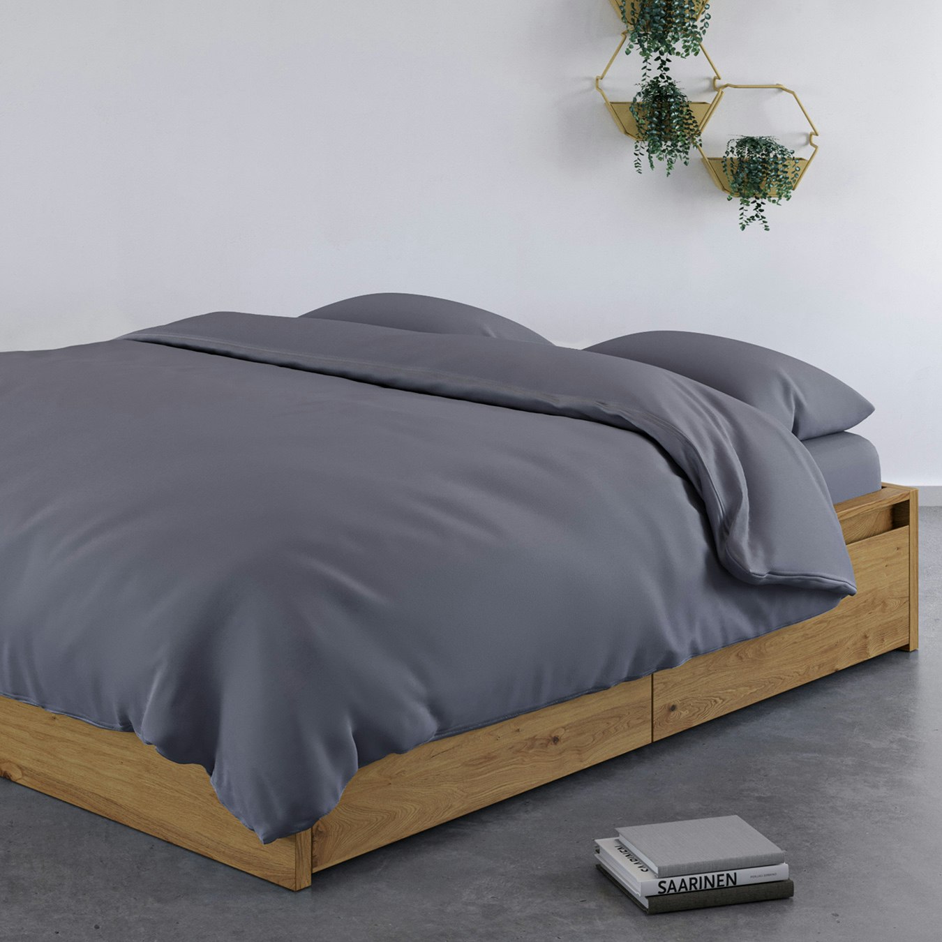 Duvet Cover - Urban Grey - 100% Bamboo by Panda London