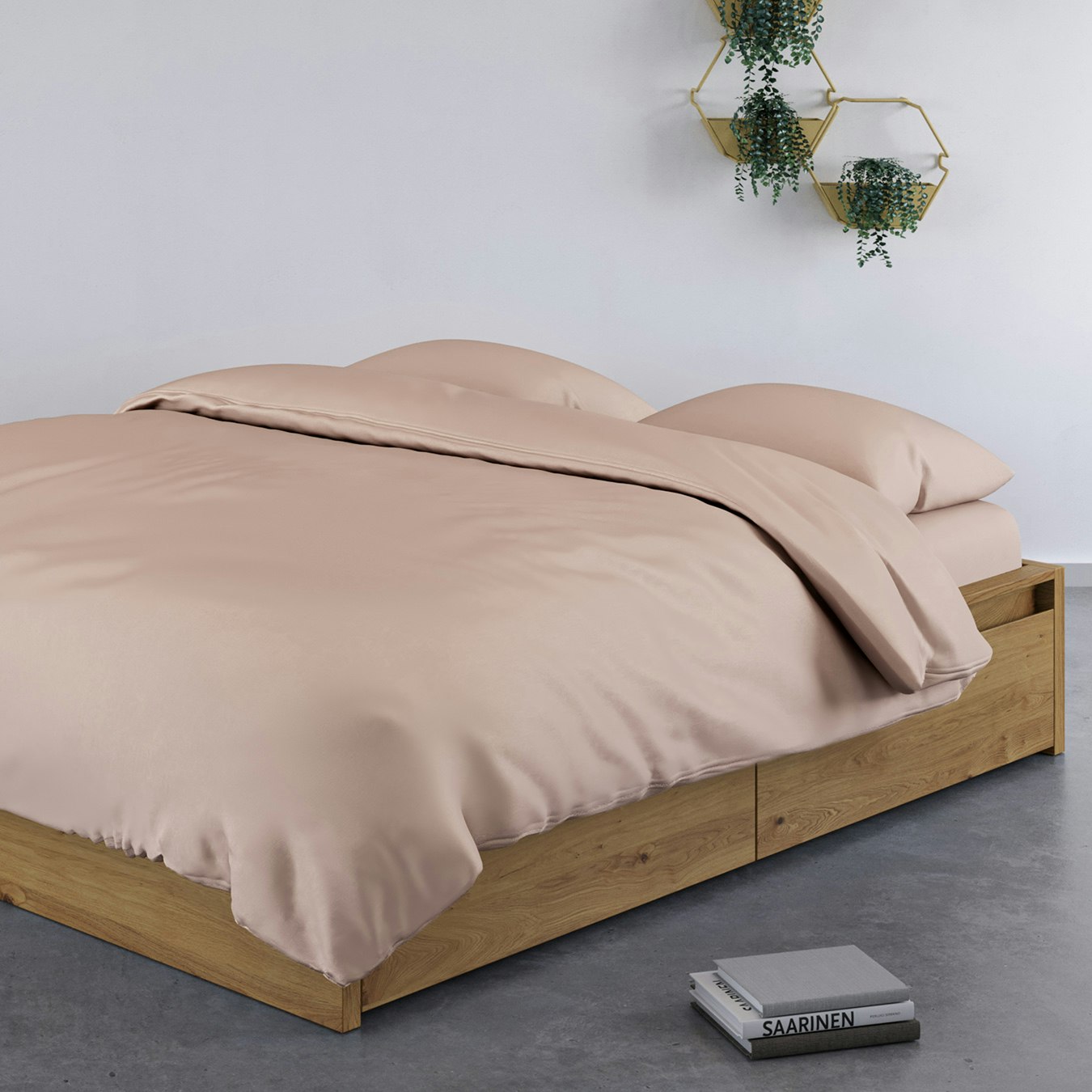 Duvet Cover - Vintage Pink - 100% Bamboo by Panda London