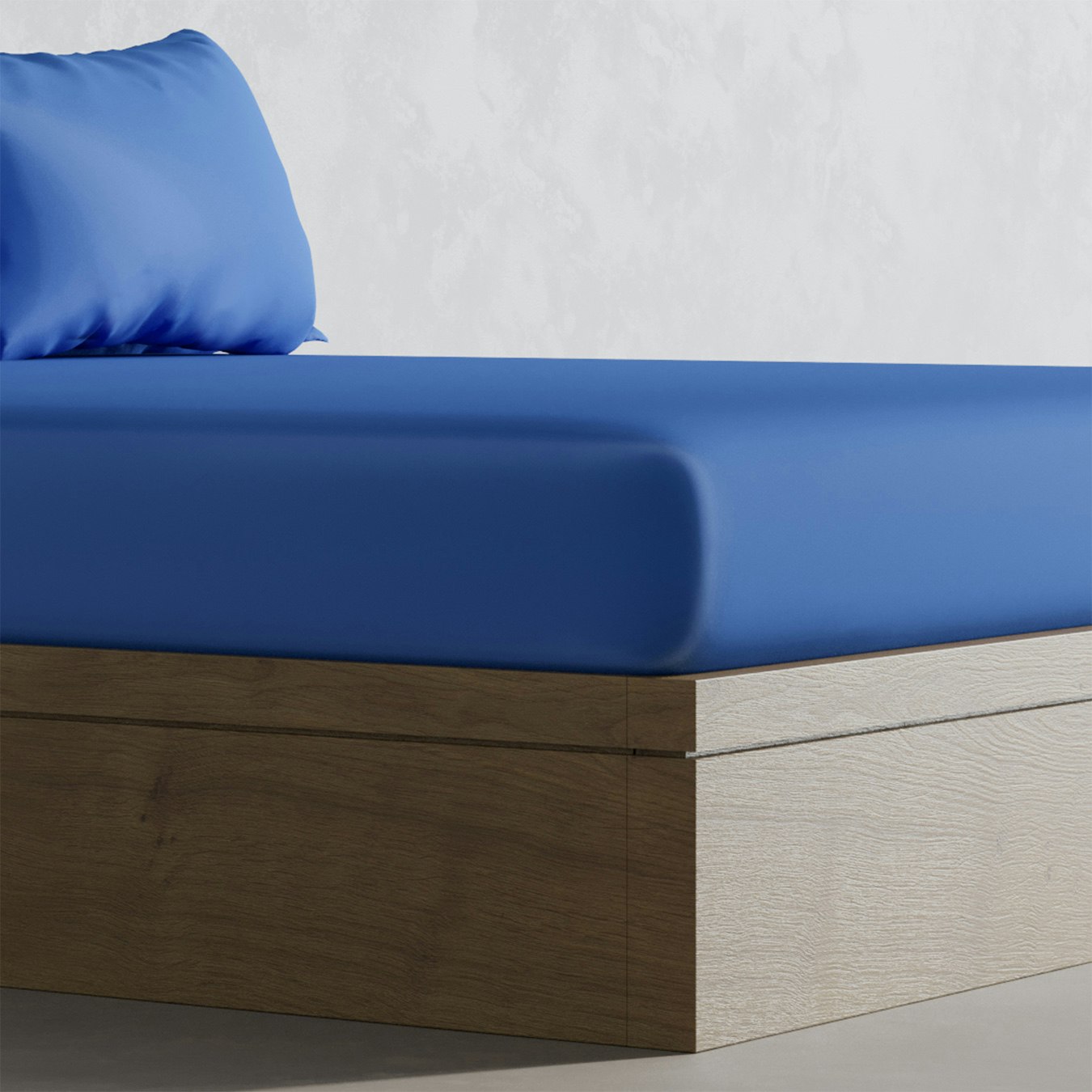 Fitted Sheet - Deep Sea Navy - 100% Bamboo by Panda London