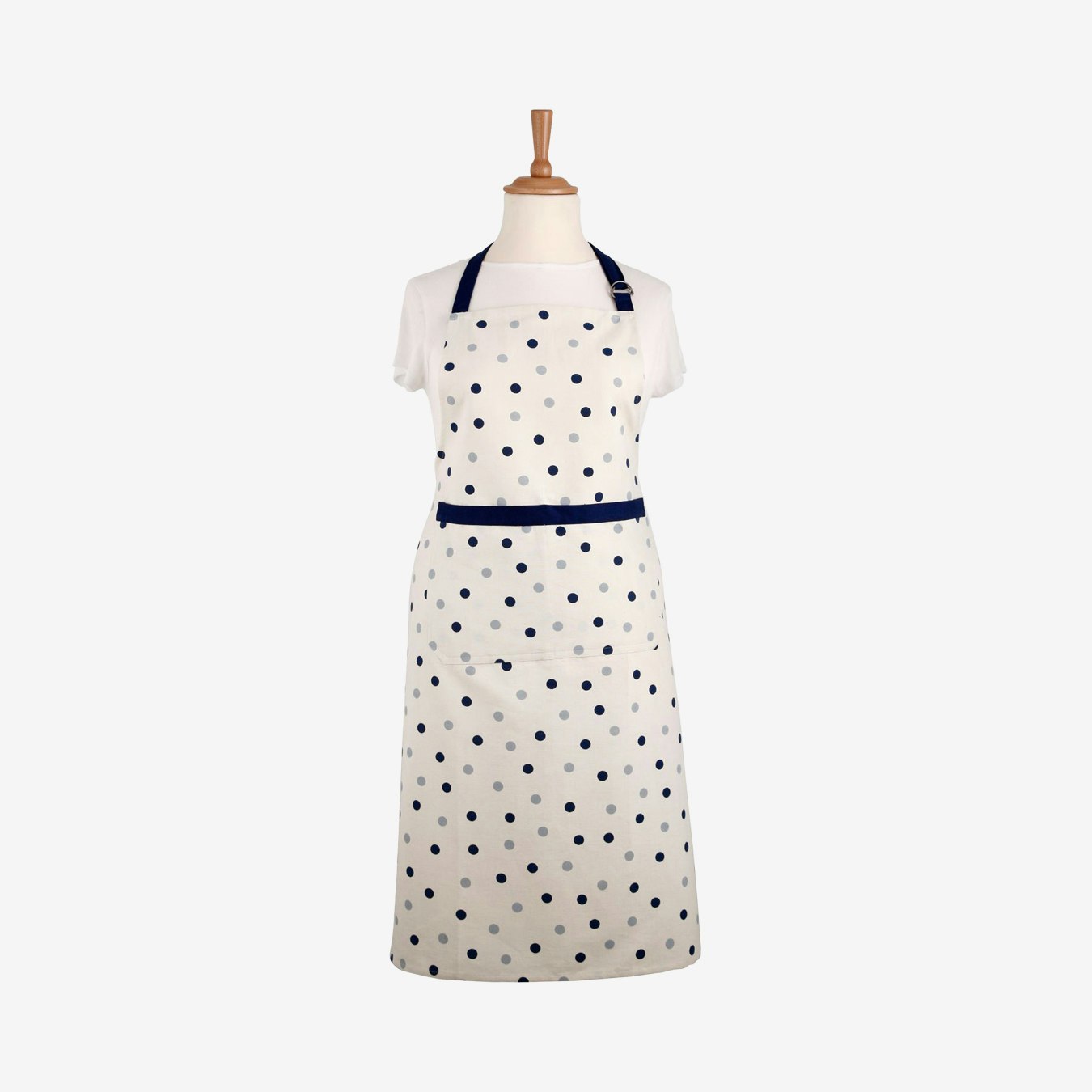 Spot Full Apron - Blue / Cream by Fairmont & Main