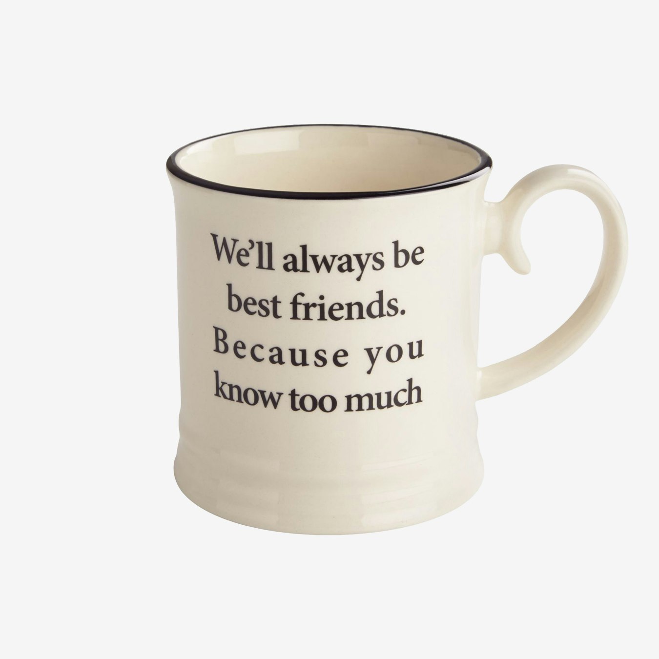 Best Friends Tankard Mug by Fairmont & Main