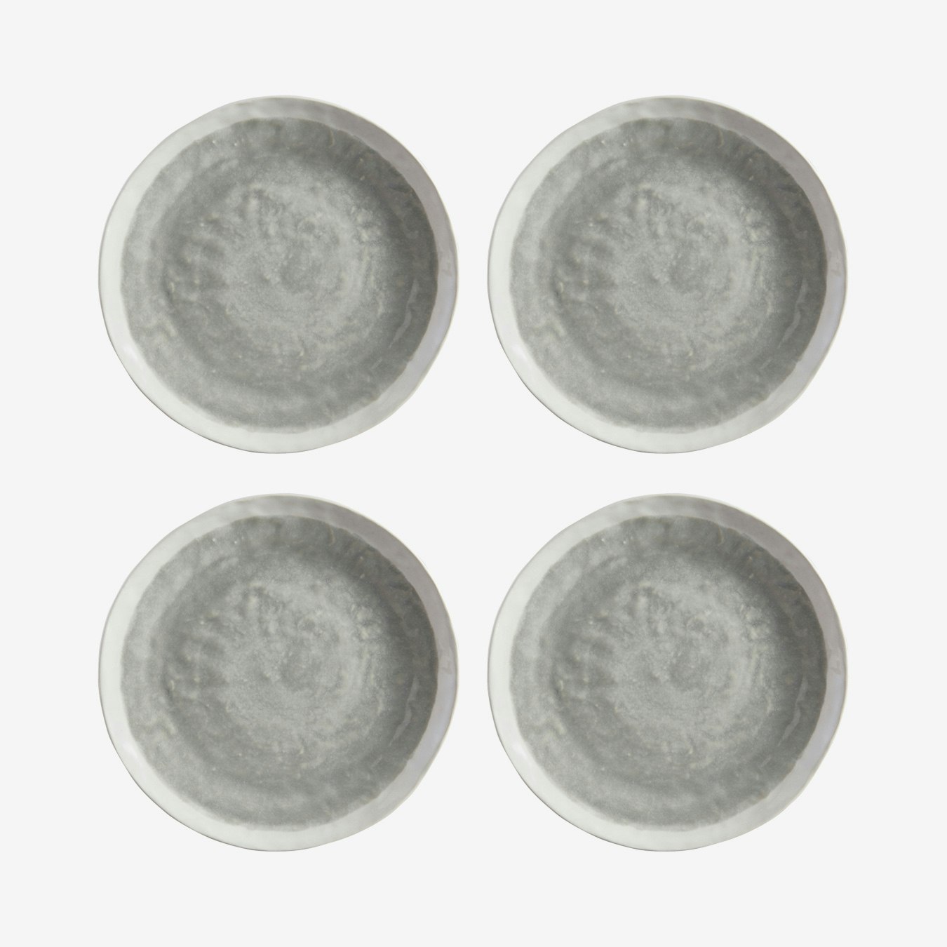 Sea Foam Dinner Plates - Set of 4 by Fairmont & Main