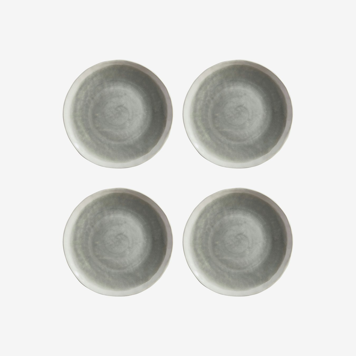 Sea Foam Dessert Plates - Set of 4 by Fairmont & Main
