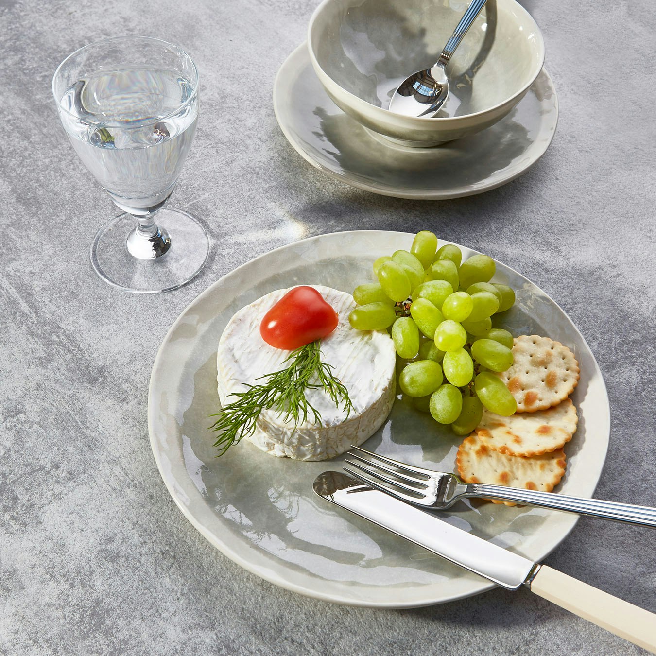 Sea Foam Dinnerware - Set of 12 by Fairmont & Main