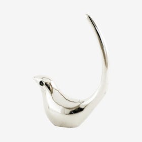 Bird Ring Holder - Silver
