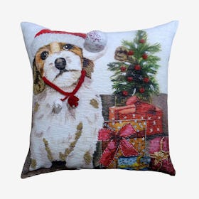 Christmas Throw Pillow - Multicolored
