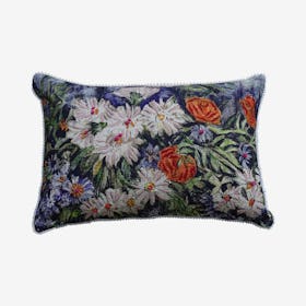 May Flower Throw Pillow