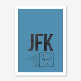 JFK Airport ATC Art Print