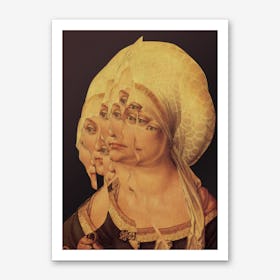 Another Portrait Disaster with Dürer Art Print