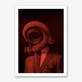 Red 4 · The Truth is Dead Art Print