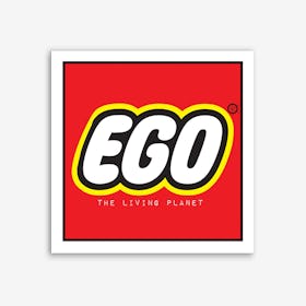 EGO · The Living Planet Art Print