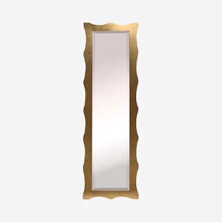 Harmony Full Length Mirror - Gold Leaf