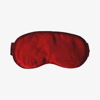 RE.LEASE Sleep Mask - Red - Silk