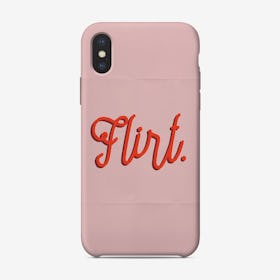 Flirt iPhone Case