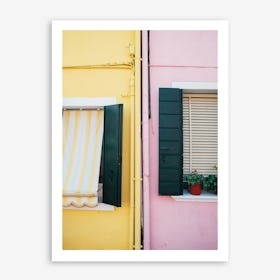 Holiday Home In Art Print