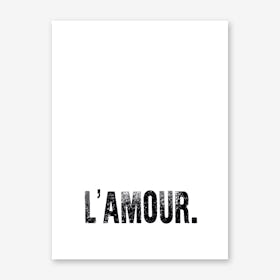 L'Amour I Art Print