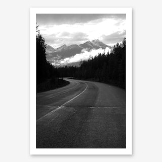 Take the Long Road Art Print