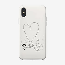 Pinky Promise_Her + Her + Baby iPhone Case