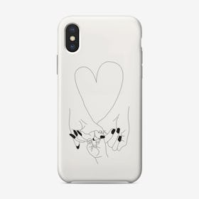 Pinky Promise_Her + Her iPhone Case
