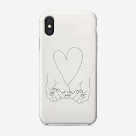 Pinky Promise iPhone Case