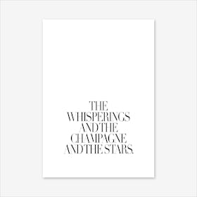 The Whisperings Art Print