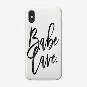 Babe Cave iPhone Case