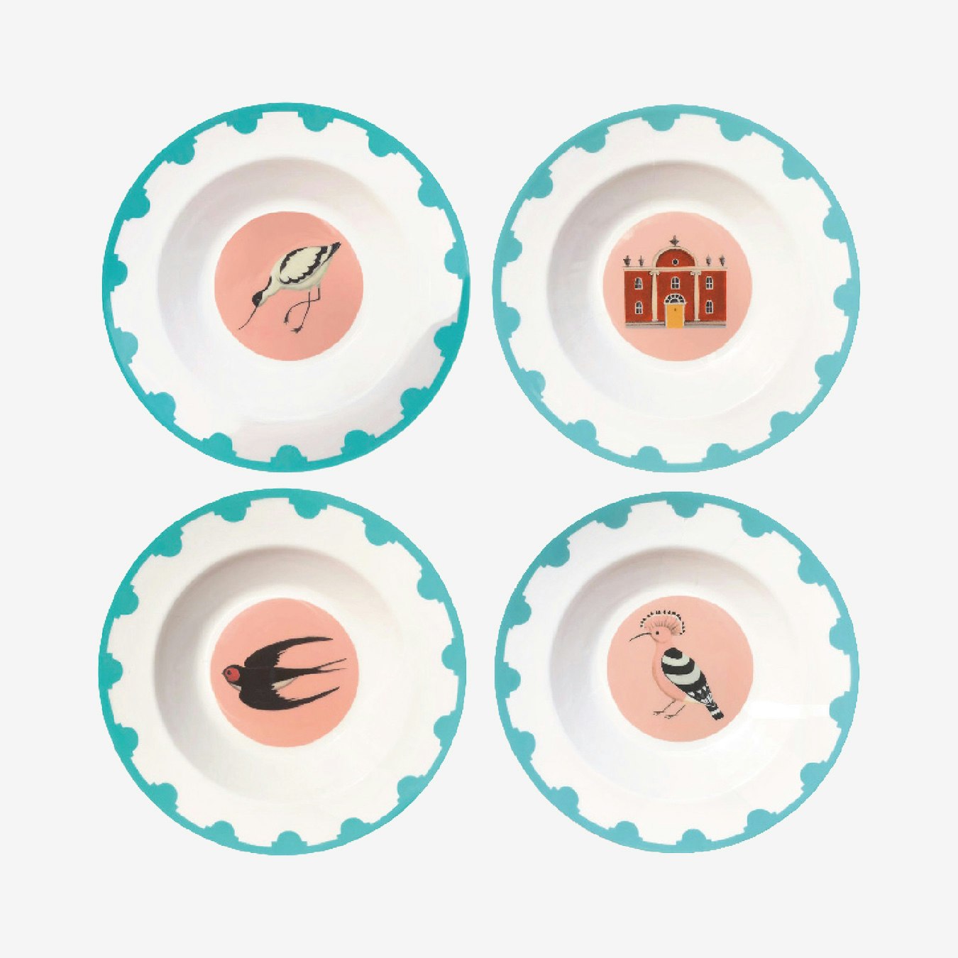 Mixed Bowls - Set of 4 by Dog & Dome