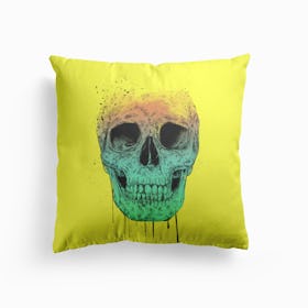 Pop Art Skull Cushion