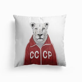 Soviet Lion Cushion