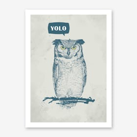 YOLO Art Print