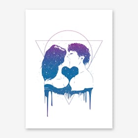 Cosmic Love II Art Print
