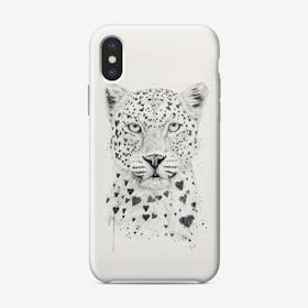 Lovely leopard  iPhone Case