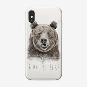 Ring my bear  iPhone Case