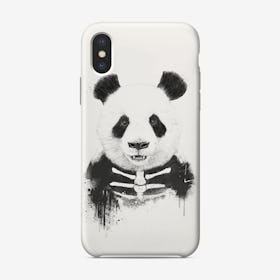 Zombie panda  iPhone Case