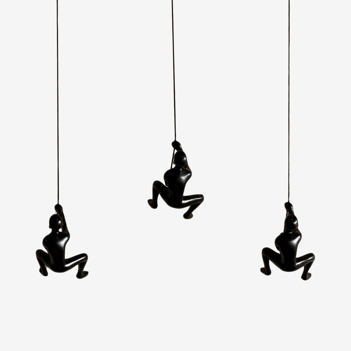 Set Of 3 Black Climbing Man Wall Decor Set Of 3 Black Climbing Man Wall Decor