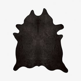 Geneva Cowhide Rug - Black
