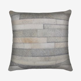 Torino Madrid Square Pillow - Grey