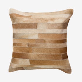 Torino Madrid Square Pillow - Tan