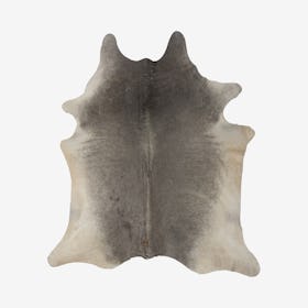 Geneva Cowhide Rug - Grey