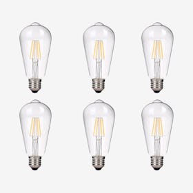 Dimmable Light Bulbs - Set of 6