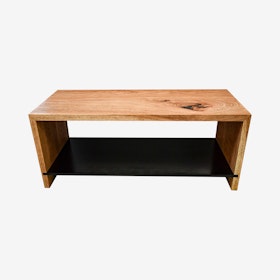 Waterfall Grain Entryway Bench - Hickory